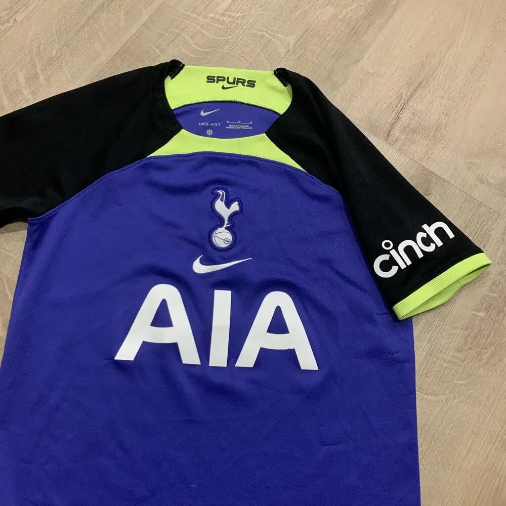 Nike Tottenham Hotspur 2022/2023 Away Soccer Jersey Youth Boys Medium M Purple
